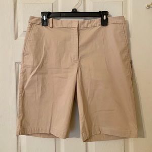 Talbots Khaki Bermuda Shorts
